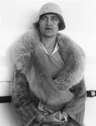 A photograph of Huguette Clark from 1930